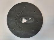 89S25-08-12-07-03 - SOWING WHEEL, 2.5MM HOLE, 8 HOLES 1.2MM