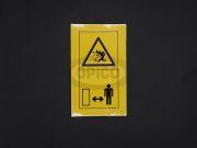7587010283 - WARNING SIGN